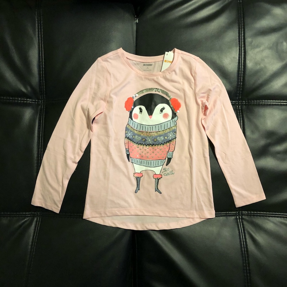 Gymboree long-sleeve tee size 7-8